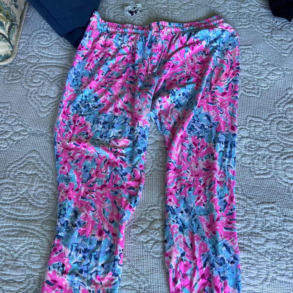Lilly Pulitzer drawstring pants large